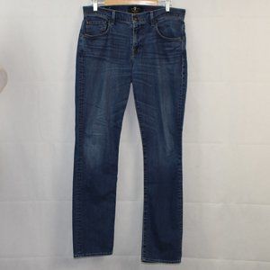 7 For All Mankind Straight Jeans 33 F183